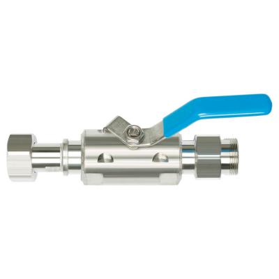 JULABO 截止閥 8 970 852，M30x1.5 內(nèi)螺紋 ~M24x1.5 外螺紋 , -60 ℃ ... +200 ℃